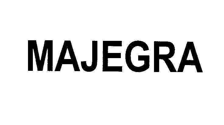 Mẫu nhãn hiệu MAJEGRA