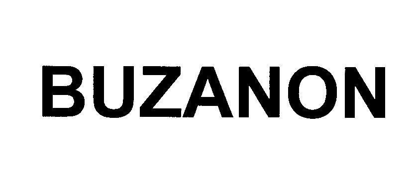 Mẫu nhãn hiệu BUZANON