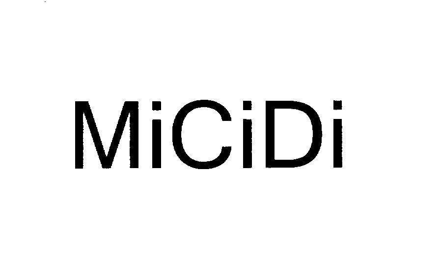 Mẫu nhãn hiệu MICIDI