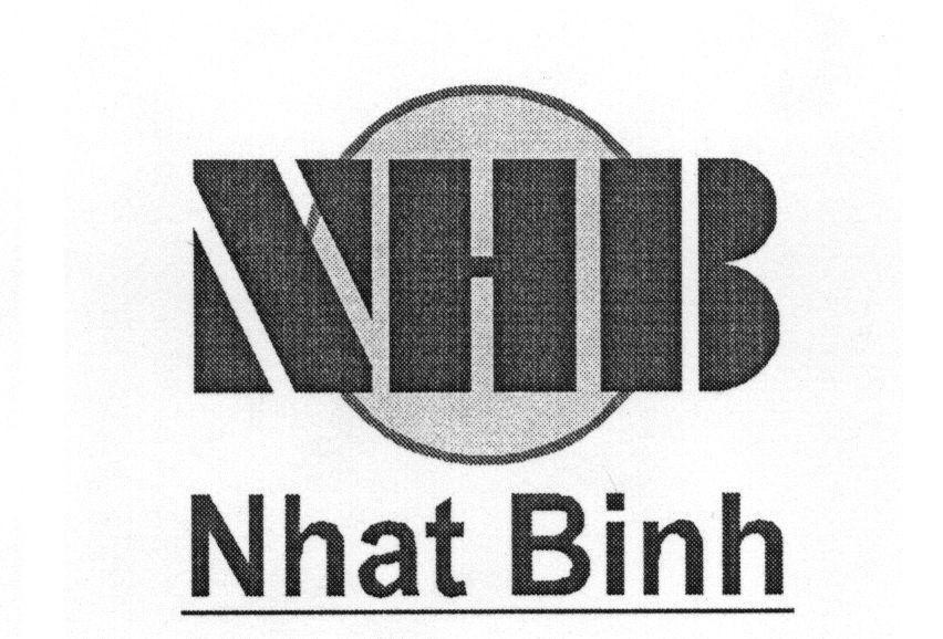 Mẫu nhãn hiệu NHB NHAT BINH