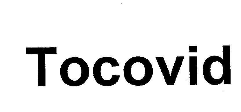 Mẫu nhãn hiệu TOCOVID