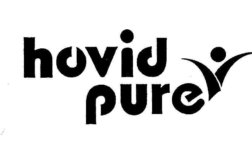 Mẫu nhãn hiệu HOVID PURE