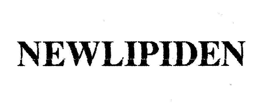 Mẫu nhãn hiệu NEWLIPIDEN