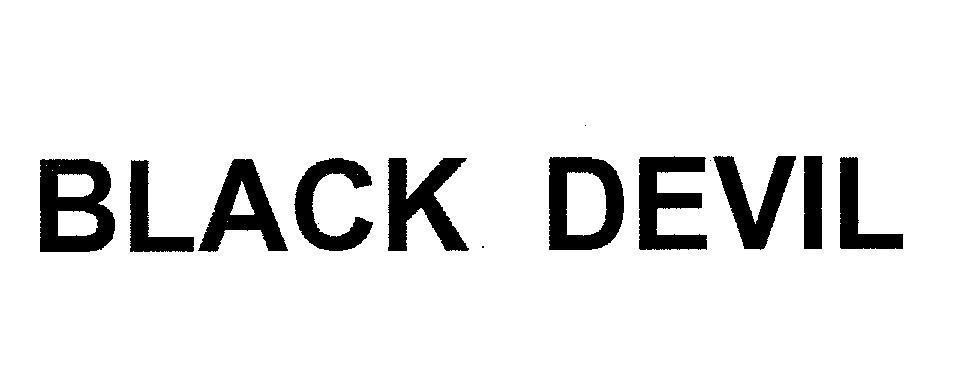 Mẫu nhãn hiệu BLACK DEVIL