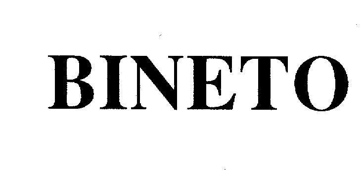 Mẫu nhãn hiệu BINETO