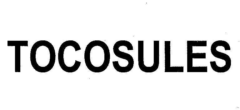 Mẫu nhãn hiệu TOCOSULES