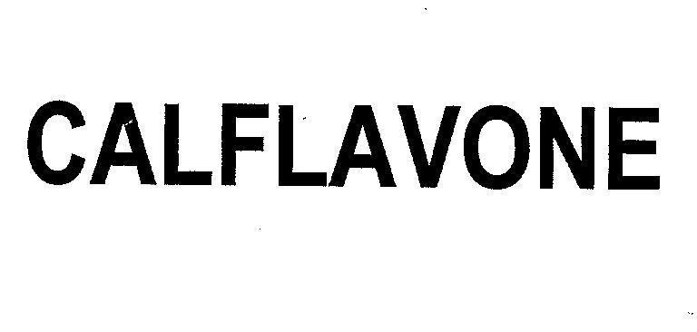 Mẫu nhãn hiệu CALFLAVONE