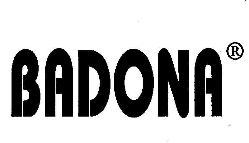 Mẫu nhãn hiệu BADONA