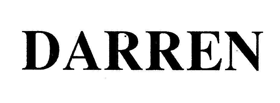 Mẫu nhãn hiệu DARREN