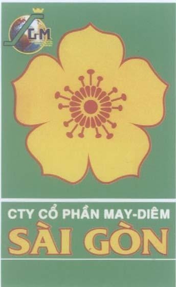 Mẫu nhãn hiệu Sài Gòn SGM Công ty cổ phần May - Diêm