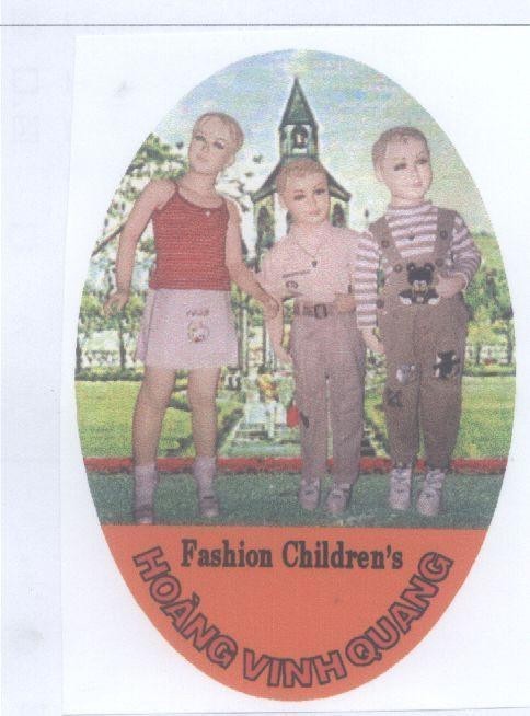 Mẫu nhãn hiệu Hoàng Vinh Quang FASHION CHILDRENS