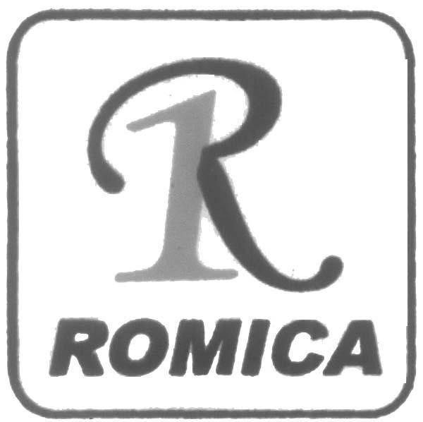 Mẫu nhãn hiệu ROMICA 1R 1 R