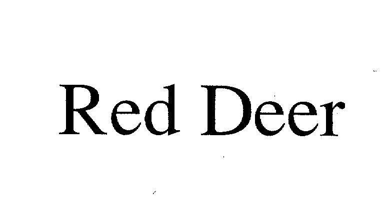 Mẫu nhãn hiệu RED DEER