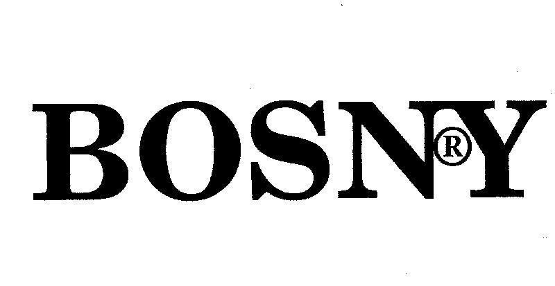 Mẫu nhãn hiệu BOSNY