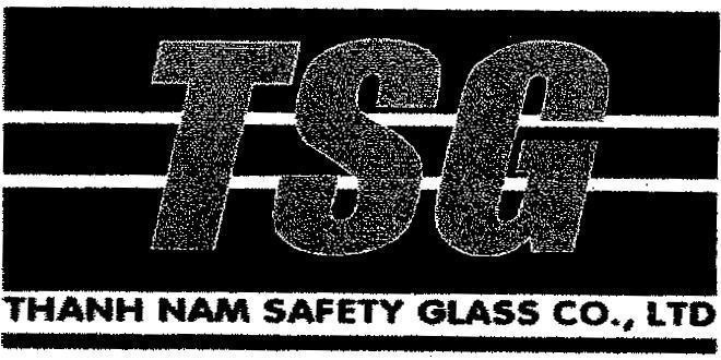 Mẫu nhãn hiệu TSG THANH NAM SAFETY GLASS CO LTD