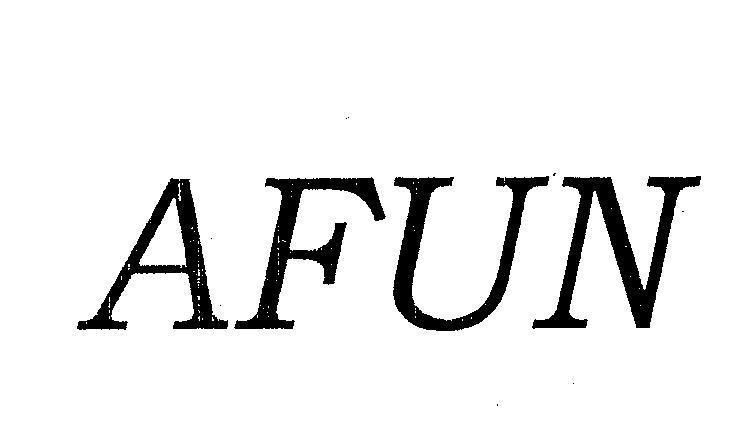 Mẫu nhãn hiệu AFUN