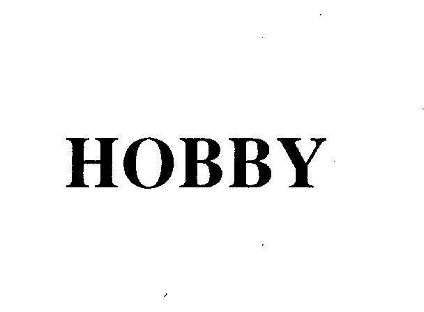 Mẫu nhãn hiệu HOBBY