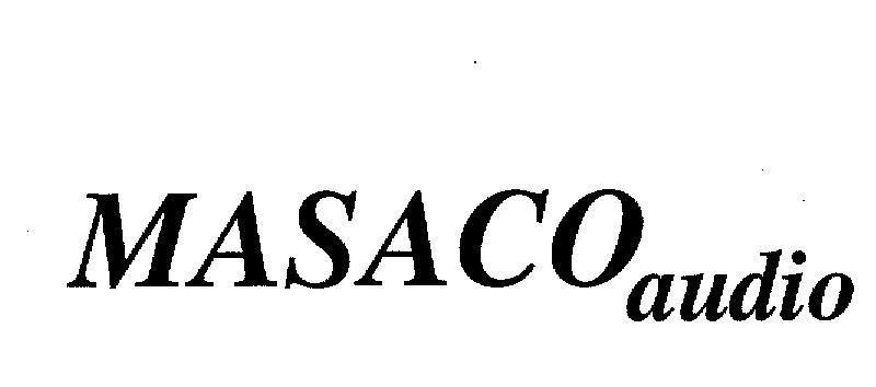 Mẫu nhãn hiệu MASACO AUDIO