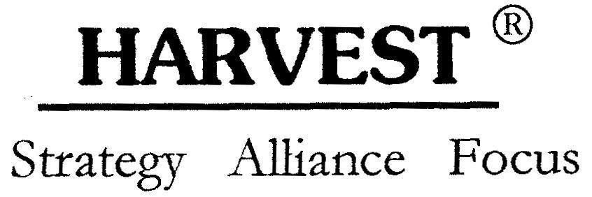 Mẫu nhãn hiệu HARVEST STRATEGY ALLIANCE FOCUS