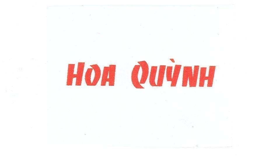 Mẫu nhãn hiệu Hoa Quỳnh
