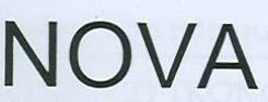 Mẫu nhãn hiệu NOVA