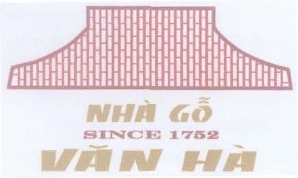 Mẫu nhãn hiệu Văn Hà Nhà Gỗ SINCE 1752
