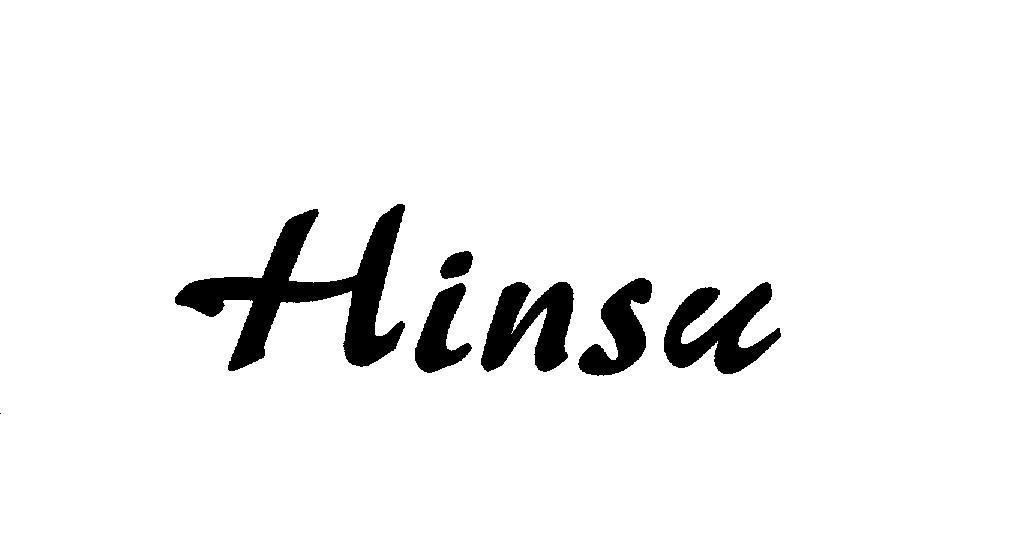 Mẫu nhãn hiệu HINSU
