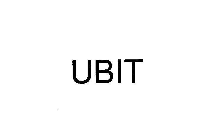 Mẫu nhãn hiệu UBIT