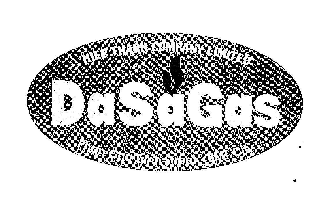 Mẫu nhãn hiệu DASAGAS DASA GAS HIEP THANH COMPANY LIMITED
