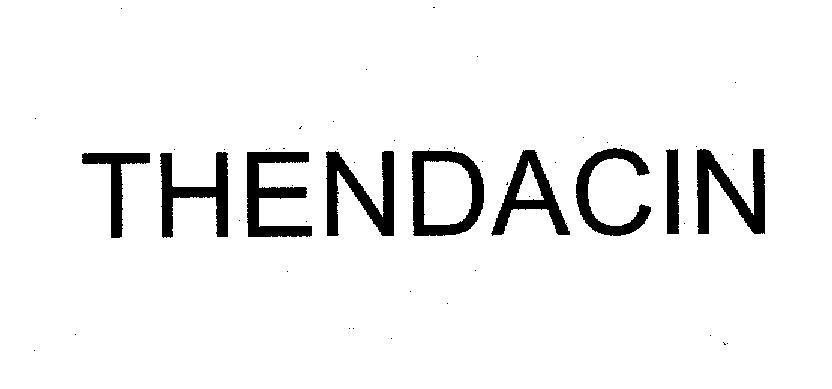 Mẫu nhãn hiệu THENDACIN
