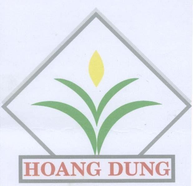 Mẫu nhãn hiệu HOANG DUNG