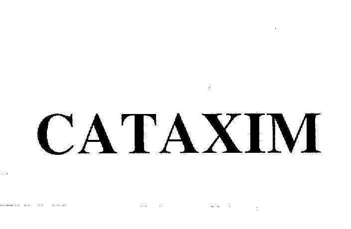 Mẫu nhãn hiệu CATAXIM