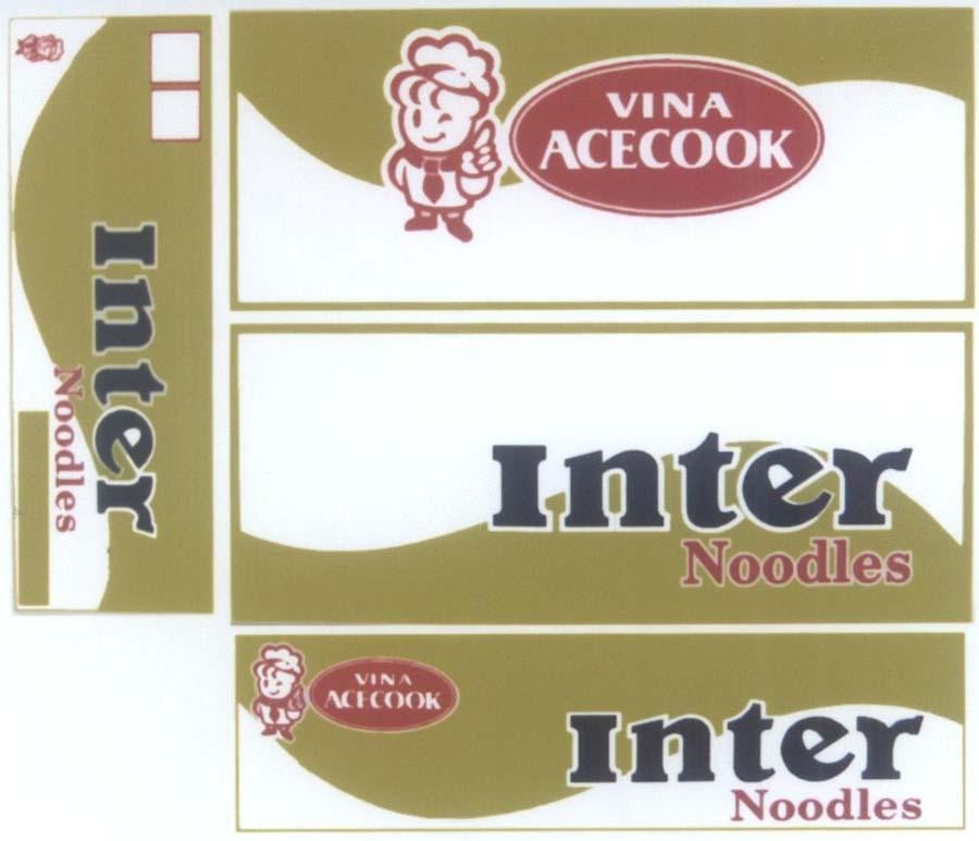 Mẫu nhãn hiệu VINA ACECOOK INTER NOODLES