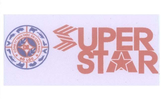 Mẫu nhãn hiệu Đỗ Lộc SUPER STAR Công ty TNHH thức ăn chăn nuôi