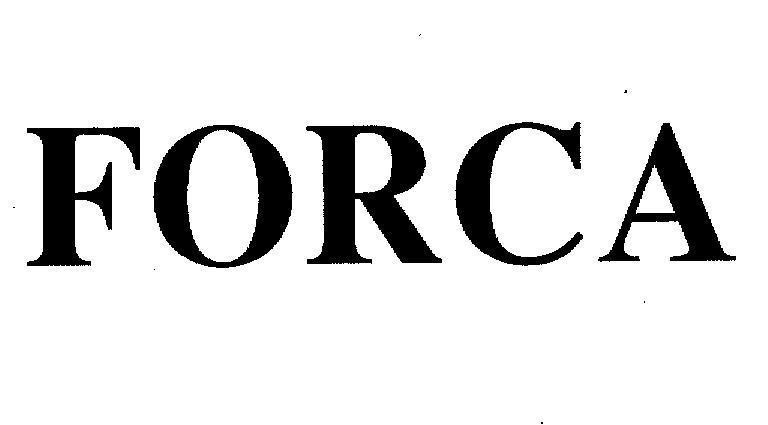 Mẫu nhãn hiệu FORCA