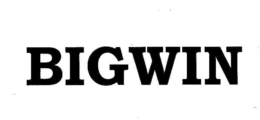 Mẫu nhãn hiệu BIGWIN