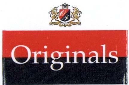 Mẫu nhãn hiệu ORIGINALS O F