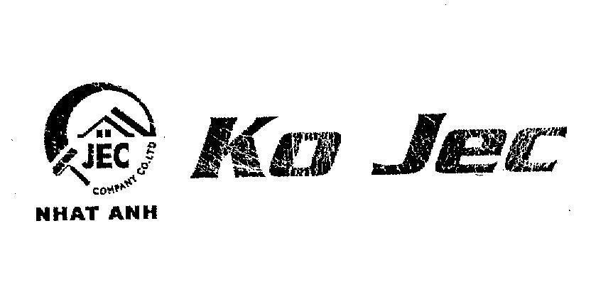 Mẫu nhãn hiệu KO JEC NHAT ANH JEC COMPANY CO LTD
