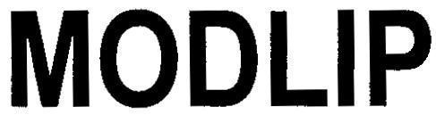 Mẫu nhãn hiệu MODLIP