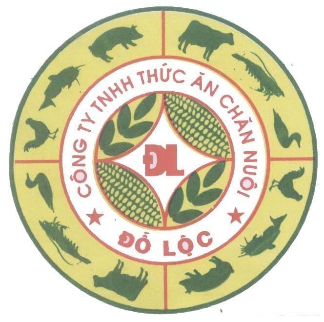 Mẫu nhãn hiệu Đỗ LộC ĐL CÔNG TY TNHH THứC ĂN CHĂN NUÔI