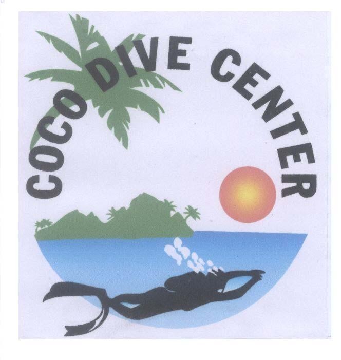 Mẫu nhãn hiệu COCO DIVE CENTER