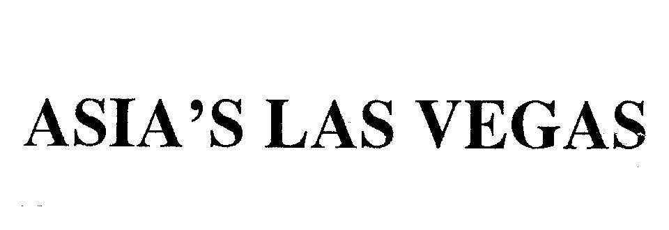 Mẫu nhãn hiệu ASIAS LAS VEGAS