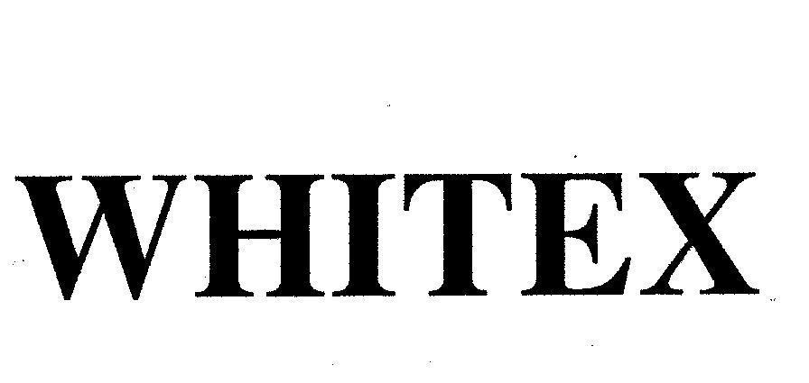 Mẫu nhãn hiệu WHITEX