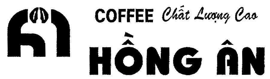 Mẫu nhãn hiệu Hồng ân HA COFFEE chất lượng cao