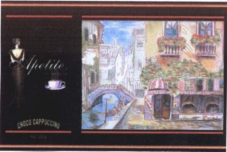 Mẫu nhãn hiệu APETITE CHOCO CAPPUCCINO A CUP OF BEAUTY