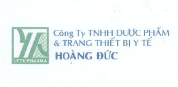 Mẫu nhãn hiệu Hoàng Đức LYTH CÔNG TY TNHH DƯợC PHẩM & TRANG THIếT Bị Y Tế PHARMA