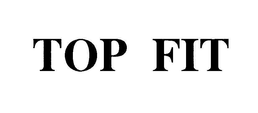 Mẫu nhãn hiệu TOP FIT