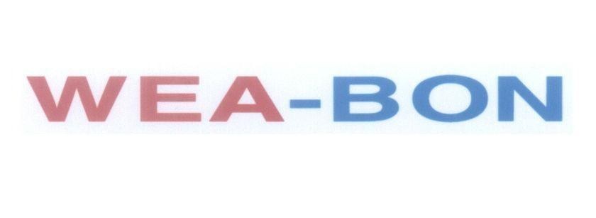 Mẫu nhãn hiệu WEA-BON