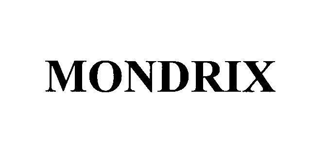 Mẫu nhãn hiệu MONDRIX