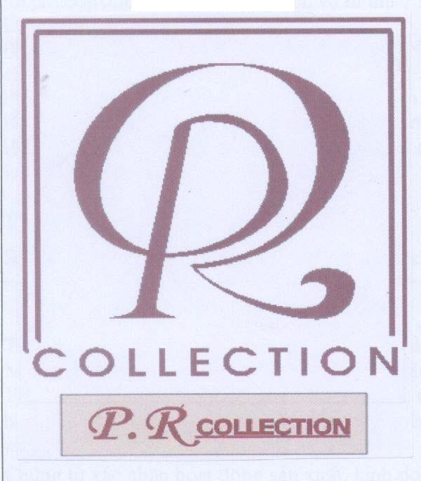 Mẫu nhãn hiệu P R PR COLLECTION